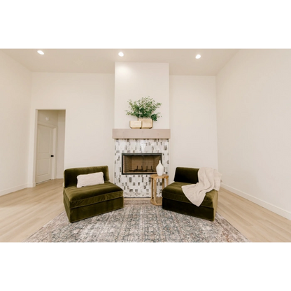 U Şekilli Modüler Koltuk & Puf – Paris  Serisi 380x190
