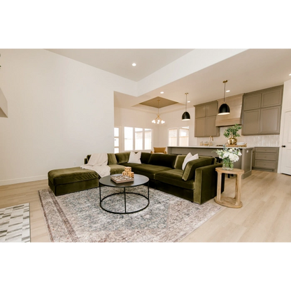 L Şekilli Modüler Koltuk & Puf – Paris Serisi - 285x190
